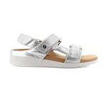Women's Aruba Comfortable Arch Supportive Sandal In Silver Strive - фото 2