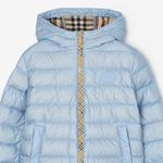 Пуховик FW25 детский Burberry, синий - фото 4