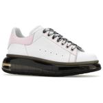 Кроссовки Alexander McQueen Oversized Transparent, белый / розовый - фото 2