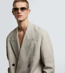 Овальные солнцезащитные очки Sardine Bottega Veneta - фото 2