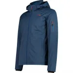Куртка CMP Zip Hood 39A5027M softshell, синий - фото 3