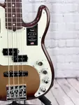 Бас-гитара Fender American Ultra Precision 2023 Mocha Burst - фото 3