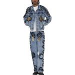 Мужская джинсовая куртка Stussy, цвет Blue - фото 3