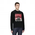 Футболка с длинным рукавом Repeater PALACE, черная - фото 4