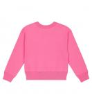 Толстовка Mini Fairah Face из хлопка Acne Studios, розовый - фото 4