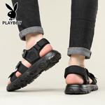 Пляжные сандалии мужские Playboy, черный - фото 13