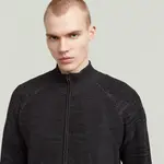 Свитер G-Star 3D Biker full zip, черный - фото 5