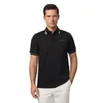 Поло с коротким рукавом Hackett City Tip, черный - фото