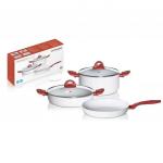 Pyramis CERATECH БЕЛЫЙ НАБОР КАСТРЮЛОК 5 шт - фото