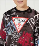 Толстовка Regular fit Guess, коричневый - фото 4