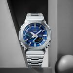 Унисекс часы Full Metal Series синие CASIO - фото 2