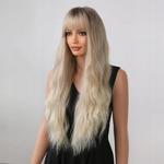 Блондинка Ombre Wave Wig Женские парики, как натуральные, inna - фото 2