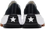 Черные кроссовки Run Star Converse, цвет Black/White/Gum - фото 2