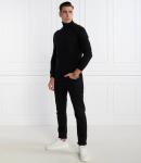 Свитер из шерсти Lacoste Regular Fit, черный - фото 2