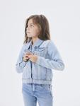 Джинсовая куртка Nitstar Rika Name it, цвет light blue denim - фото 2