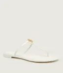 Шлепанцы MINI MILLER Tory Burch, белый - фото