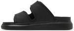 Шлепанцы Alexander McQueen Wmns Hybrid Slide 'Black', черный - фото 3