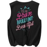 Футболка-майка унисекс WARRIOR, горохово-зелёная - фото 4