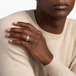 Обручальное кольцо Ихтис из платины (7 мм) Blue Nile - фото 2