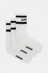 3 упаковки носков Superdry, белый - фото
