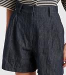 Джинсовые бермуды Brunello Cucinelli, Blu - фото 4