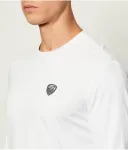 Лонгслив slim fit Ea7, белый - фото 4