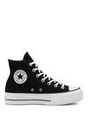 Черный Белый Chuck Taylor All-Star Hi Platform Converse, черный - фото