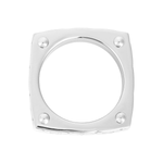 Кольцо Lv Monogram Bold LOUIS VUITTON, серебряный - фото 7