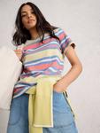 Футболка Abbie в полоску White Stuff, Blue/Multi - фото 4