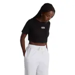 Футболка Vans Flying V Crop II, черный - фото