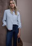 Блуза Street One Button-down blouse, Blau/Light Blue - фото 3