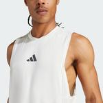 Футболка Performance ADIDAS PERFORMANCE Designed For Training Intensity, белый - фото 4