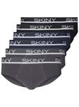 Трусы Skiny 6er Pack Brasil, цвет greyblueblack selection - фото