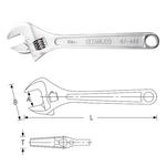 Ключ разводной STANLEY 18 дюймов 87-371-1-23 - фото 6