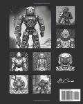 Sci-fi Robots Coloring Book: Volume 3 (Independently published) - фото 2