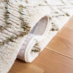 Ковер-дорожка SAFAVIEH, 69 x 366 см, Casablanca Collection, Ivory & Green, ручной работы марокканский бохо из новозеландской шерсти, идеально для помещений с высокой проходимостью в гостиной, спальне (CSB894A) - фото 6