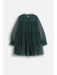 Платье из тюля зеленого цвета Coccodrillo - фото 3