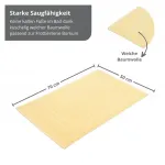 Коврик для ванной Sleepling, желтый - фото 2