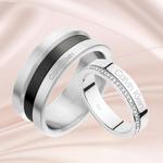 Набор колец с кристаллами unisex Calvin Klein - фото 12