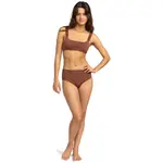 Верх бикини для женщин Roxy Silky Island, коричневый - фото 2