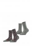 Носки Esprit Art Pattern 2-Pack, Light Grey - фото