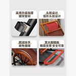 Fantasy Кресло-качалка из ротанга для пожилых, модель basic armrest, желтый - фото 6