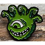 Аксессуары Creature Curation Enamel Pin: Eyegor - Green - фото