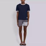 Футболка Jersey Ringer Thom Browne, 4 - фото 6