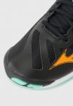 Кроссовки Mizuno WAVE VOLTAGE 2, Black/Tangelo/Ice Green/Black - фото 6