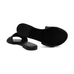 Кожаные тапочки Avi Marella, черный - фото 4