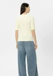 Футболка halbarm in optik basic Luisa Cerano, Citron - фото 3