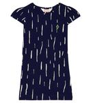 Хлопковое платье с фламинго The Animals Observatory, синий - фото