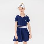 Mizuno Платье для детей Letter Moderate лето подростки Royal Blue - фото 5