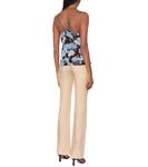 Шелковая майка Hammond с цветочным принтом Altuzarra, Blue Multi - фото 3